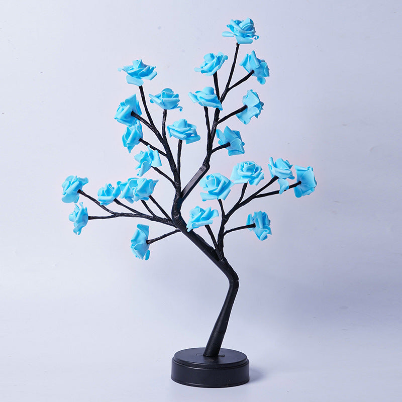 Rosenbaum-Tischlampe - USB-betriebenes Geschenk für jeden Anlass!