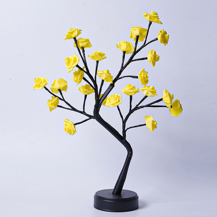 Rosenbaum-Tischlampe - USB-betriebenes Geschenk für jeden Anlass!